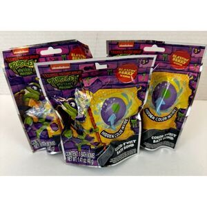 Teenage Mutant Ninja Turtles TMNT Blastin' Berry Color Twist Bath Bombs 3 Pc Set